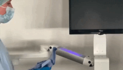 Cleaning Monitor Arm